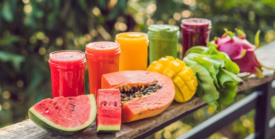 processed fruits and vegetable juice
