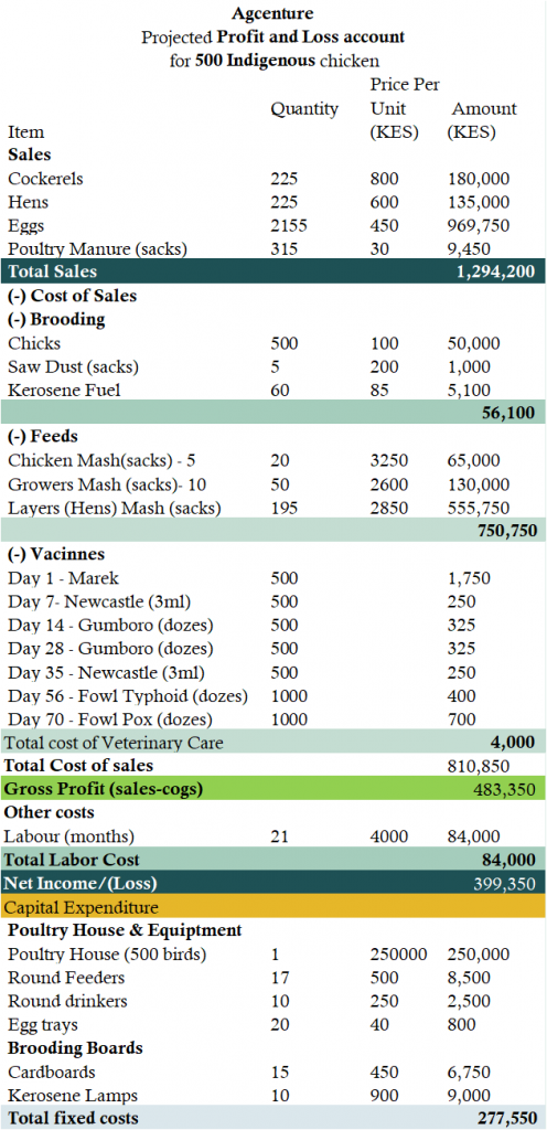 Improved KARI Kienyeji chicken profits-500 birds